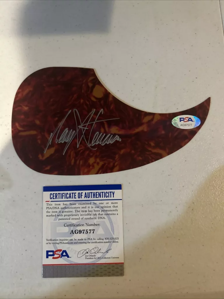 RAY STEVENS SIGNED AUTOGRAPH ACOUSTIC GUITAR PICKGUARD PSA COA COUNTRY LEGEND COLLECTIBLE MEMORABILIA