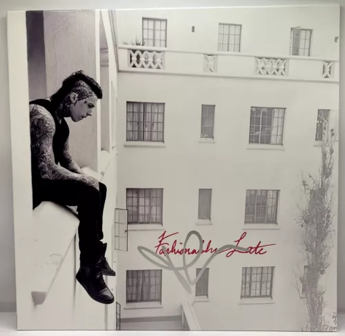 RONNIE RADKE SIGNED FALLING IN REVERSE FASHIONABLY LATE ALBUM VINYL RECORD PSA COLLECTIBLE MEMORABILIA