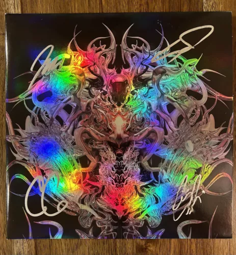 ‘POLYPHIA’ FULL BAND SIGNED VINYL ALBUM REMEMBER THAT YOU WILL DIE TIM HENSON +3 COLLECTIBLE MEMORABILIA