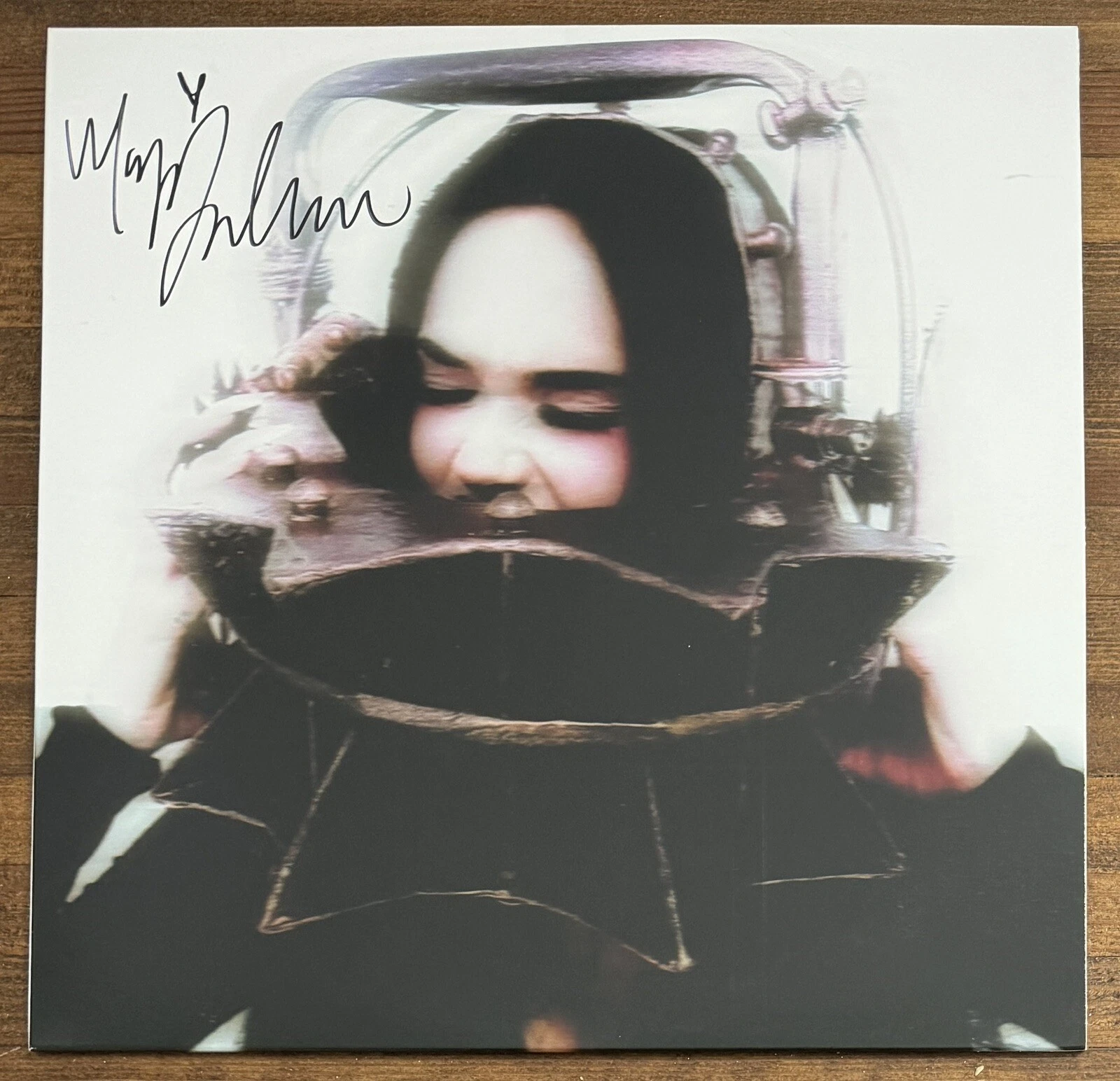 MAGGIE LINDEMANN SIGNED Headsplit CLEAR Vinyl LP Autographed PSA DNA COA