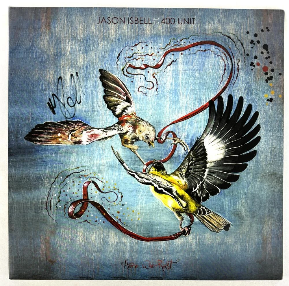 Jason Isbell Signed Autograph Album Vinyl Record LP - Here We Rest Beckett COA