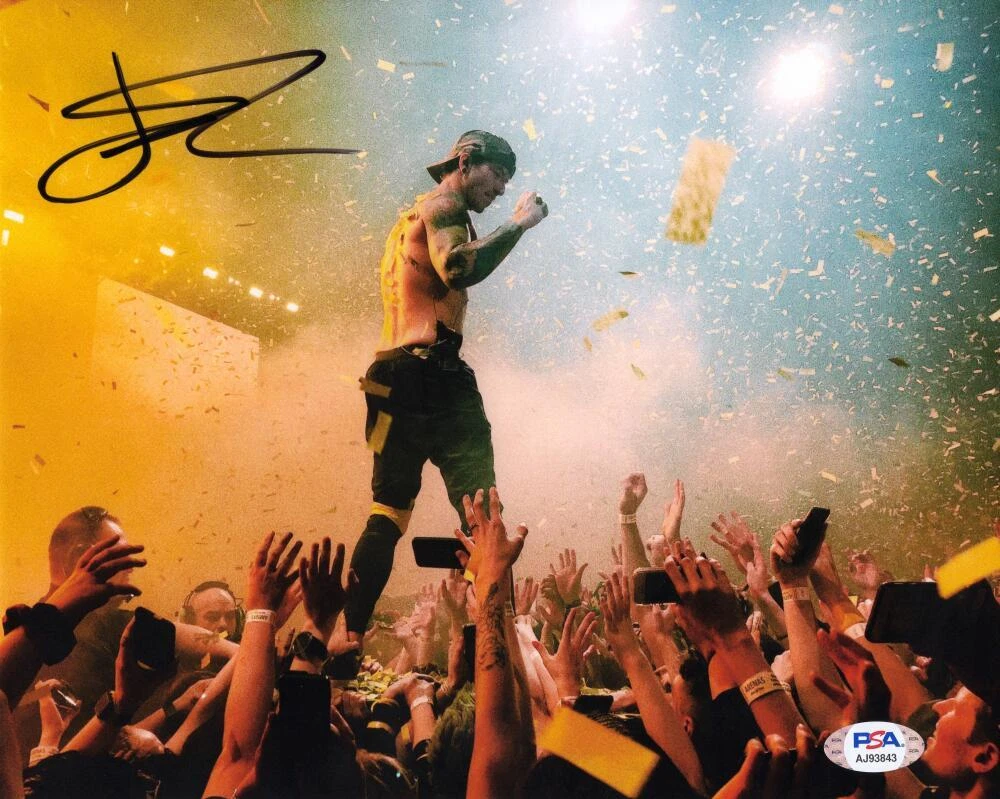 Josh Dun Twenty One Pilots Signed Autograph 8x10 Photo - Clancy Blurryface PSA