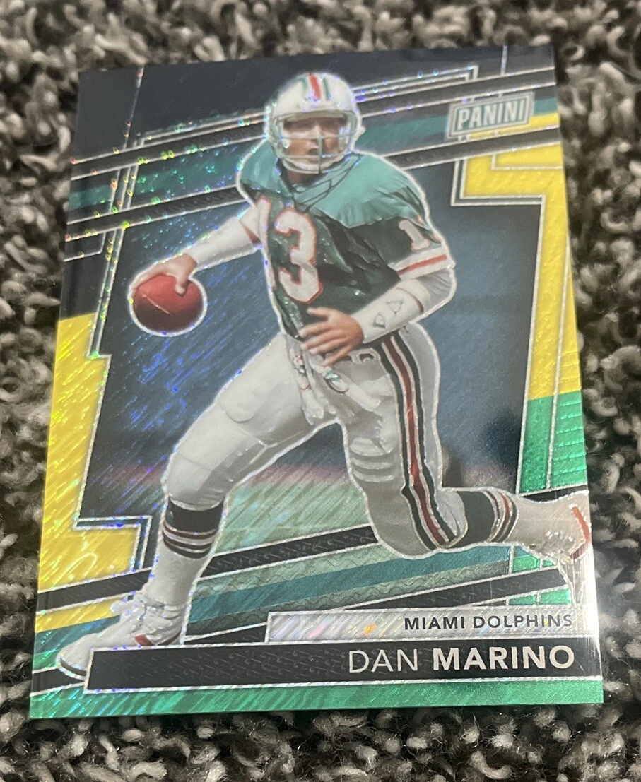 Dan Marino 2024 Panini National VIP Gold Pack BLACK YELLOW GREEN #'d /44