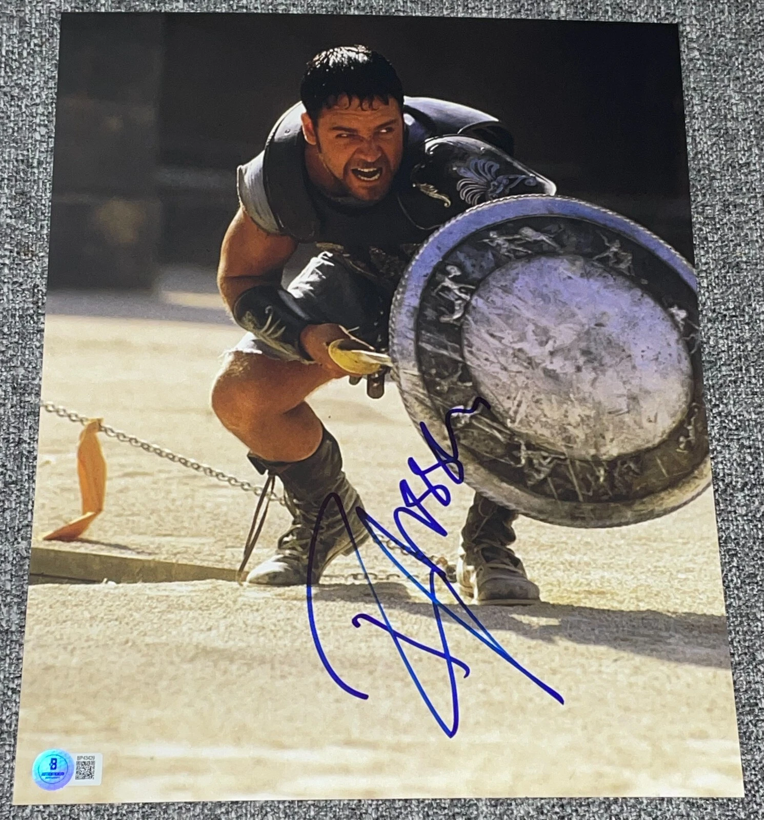 Russell Crowe Signed Autograph 11x14 Photo Authentic Gladiator Maximus Beckett C