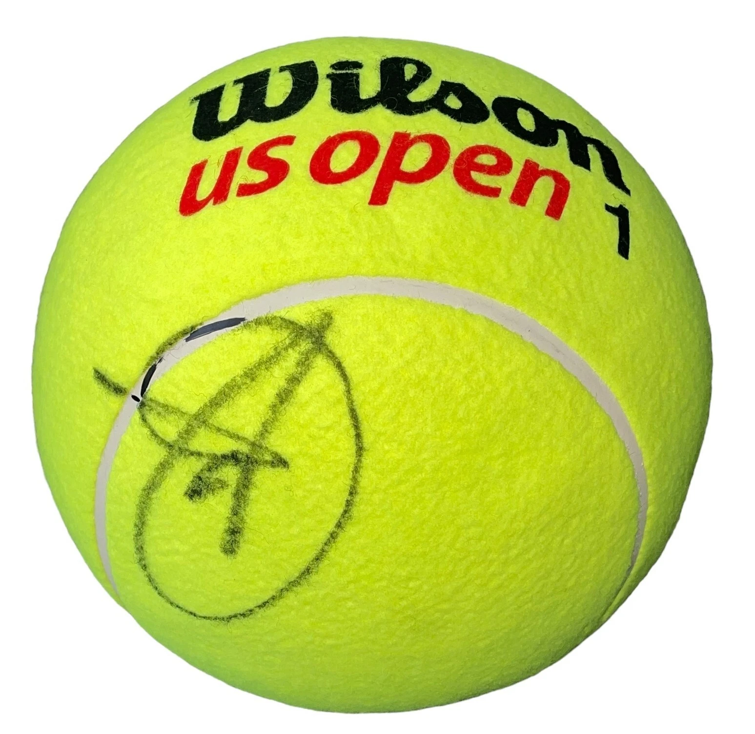Novak Djokovic Signed Autograph Large Jumbo US Open Official Tennis Ball Beckett