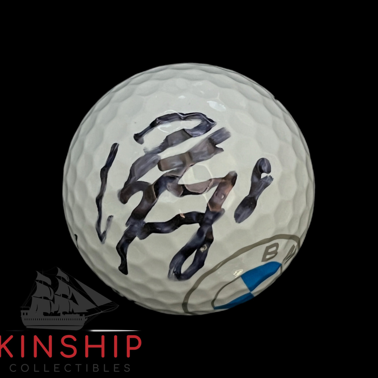 Peyton Manning signed BMW Championship Logo Golf Ball JSA COA HOF Auto A3374