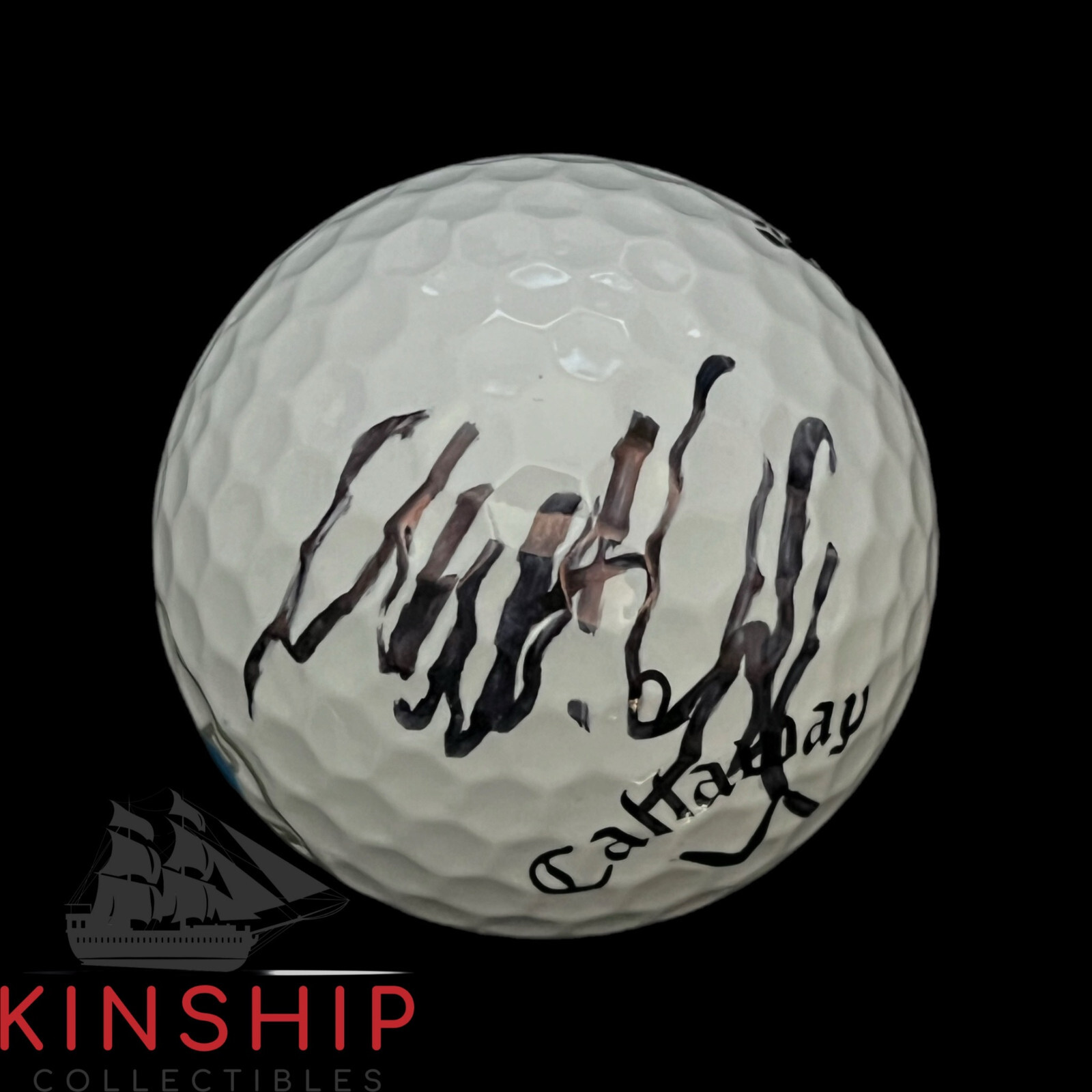 Matt Fitzpatrick signed BMW Championship Logo Golf Ball JSA COA PGA Auto A3372