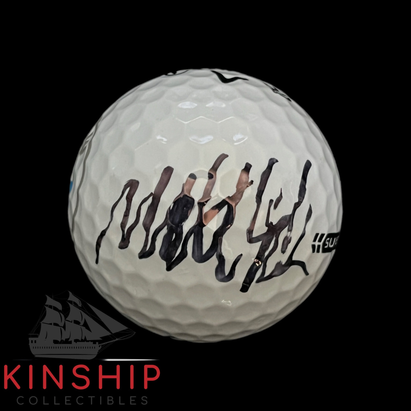 Matt Fitzpatrick signed BMW Championship Logo Golf Ball JSA COA PGA Auto A3379