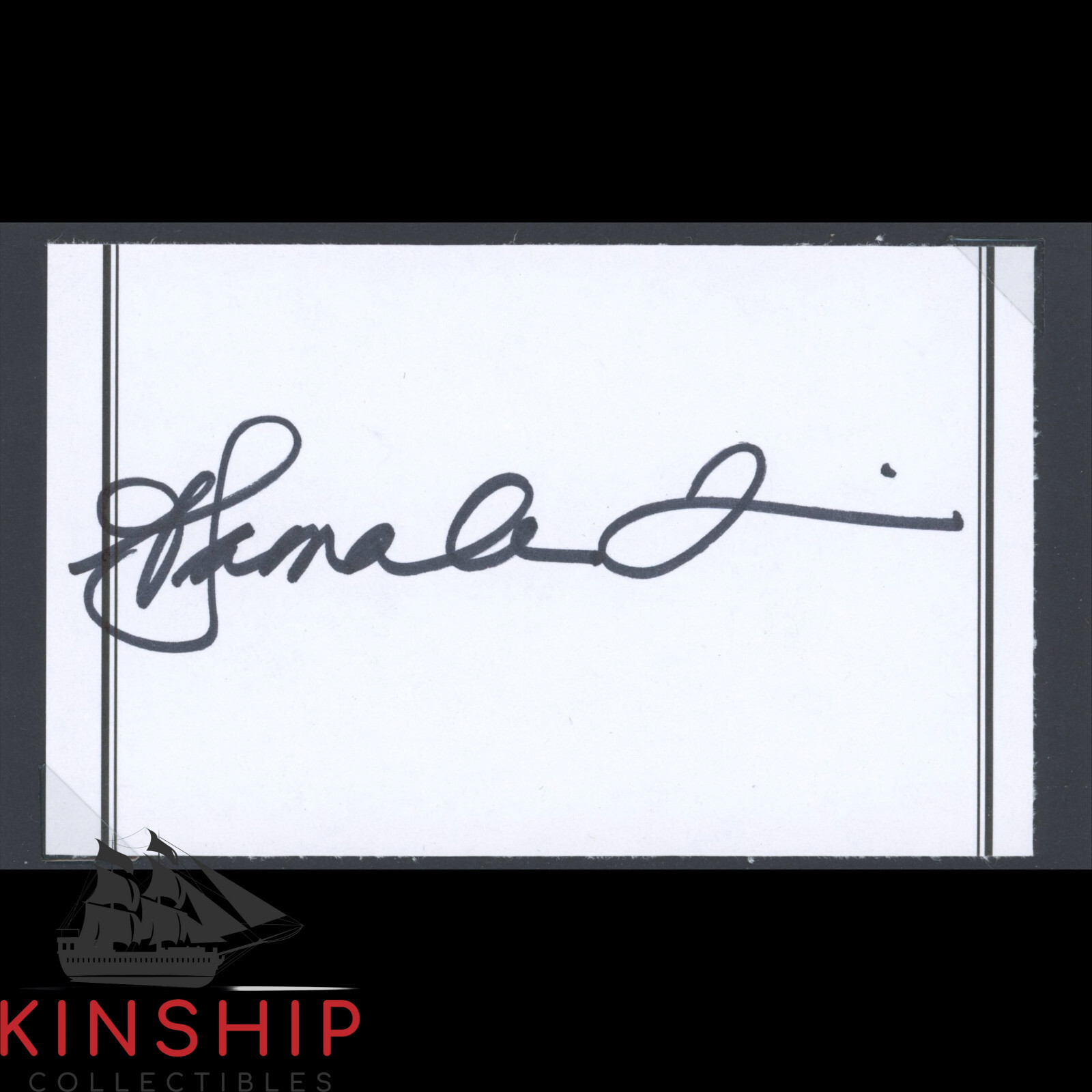 Kamala Harris signed Cut JSA LOA Auto Grade 10 President Joe Biden VP Rare Z1874