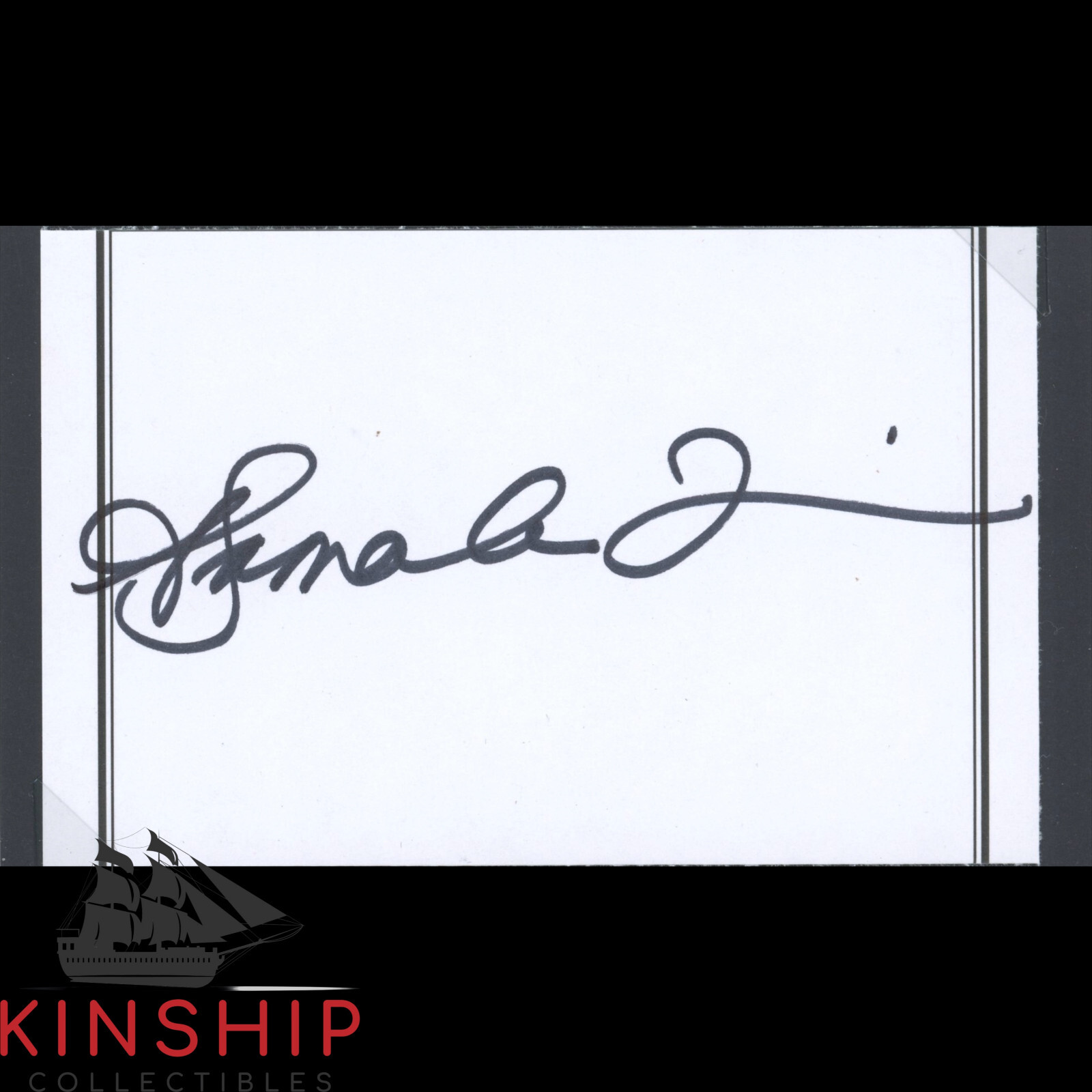 Kamala Harris signed Cut JSA LOA Auto Grade 10 President Joe Biden VP Rare Z1876