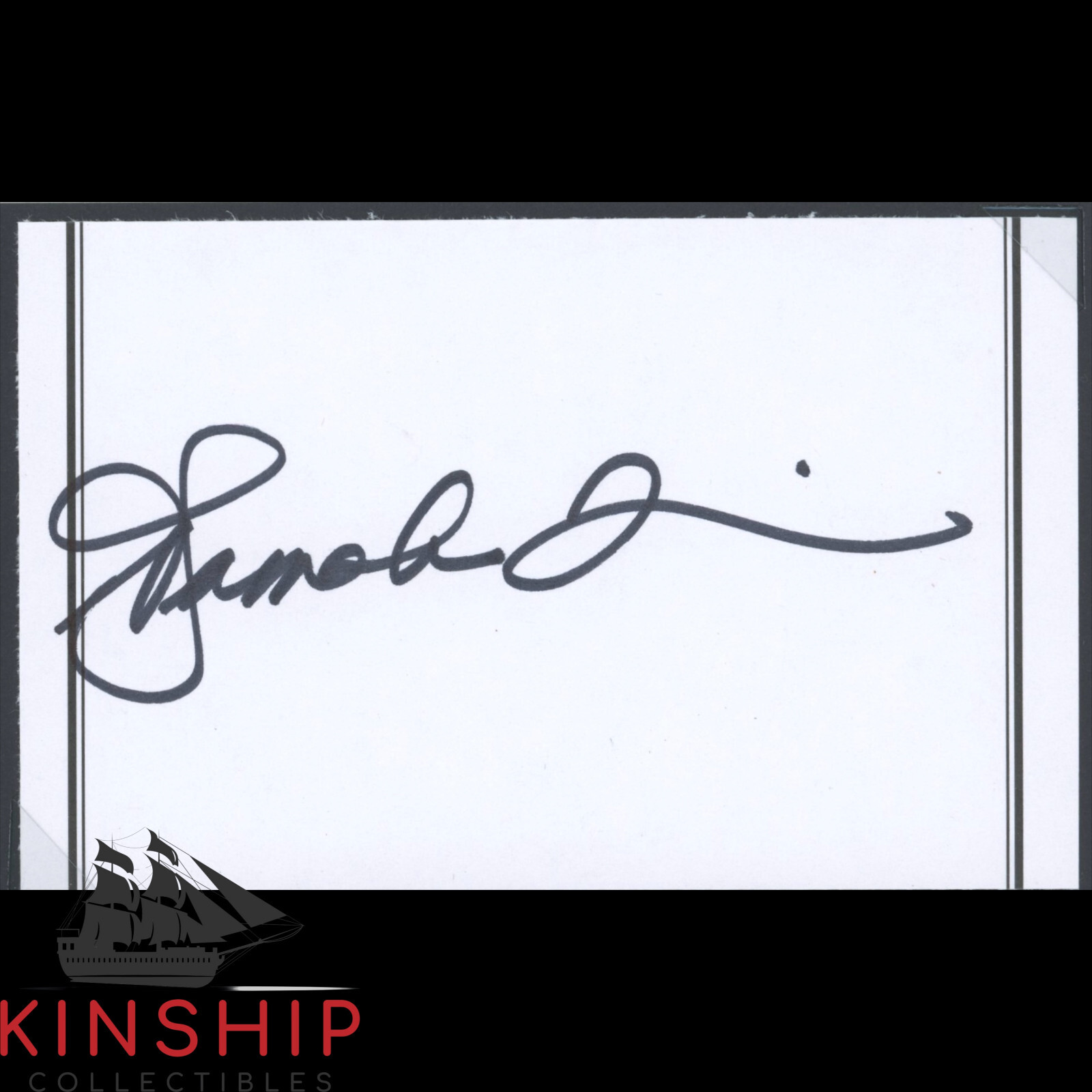 Kamala Harris signed Cut JSA LOA Auto Grade 10 President Joe Biden VP Rare Z1877