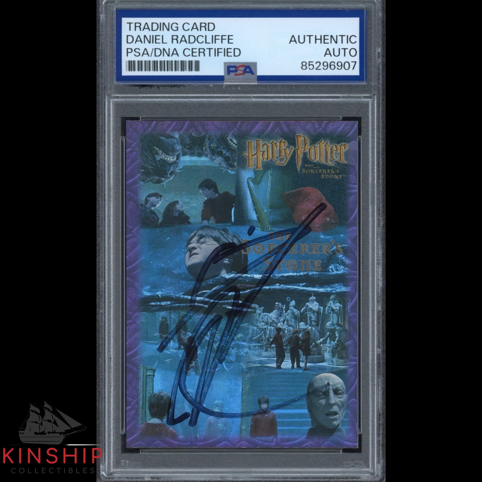 Daniel Radcliffe signed Trading Card PSA DNA Slabbed Harry Potter Auto C3410