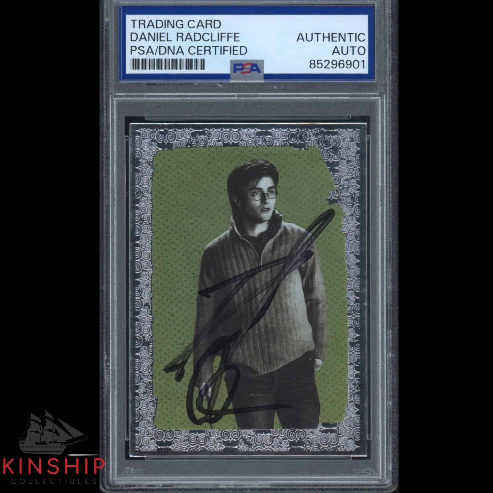 Daniel Radcliffe signed Trading Card PSA DNA Slabbed Harry Potter Auto C3409