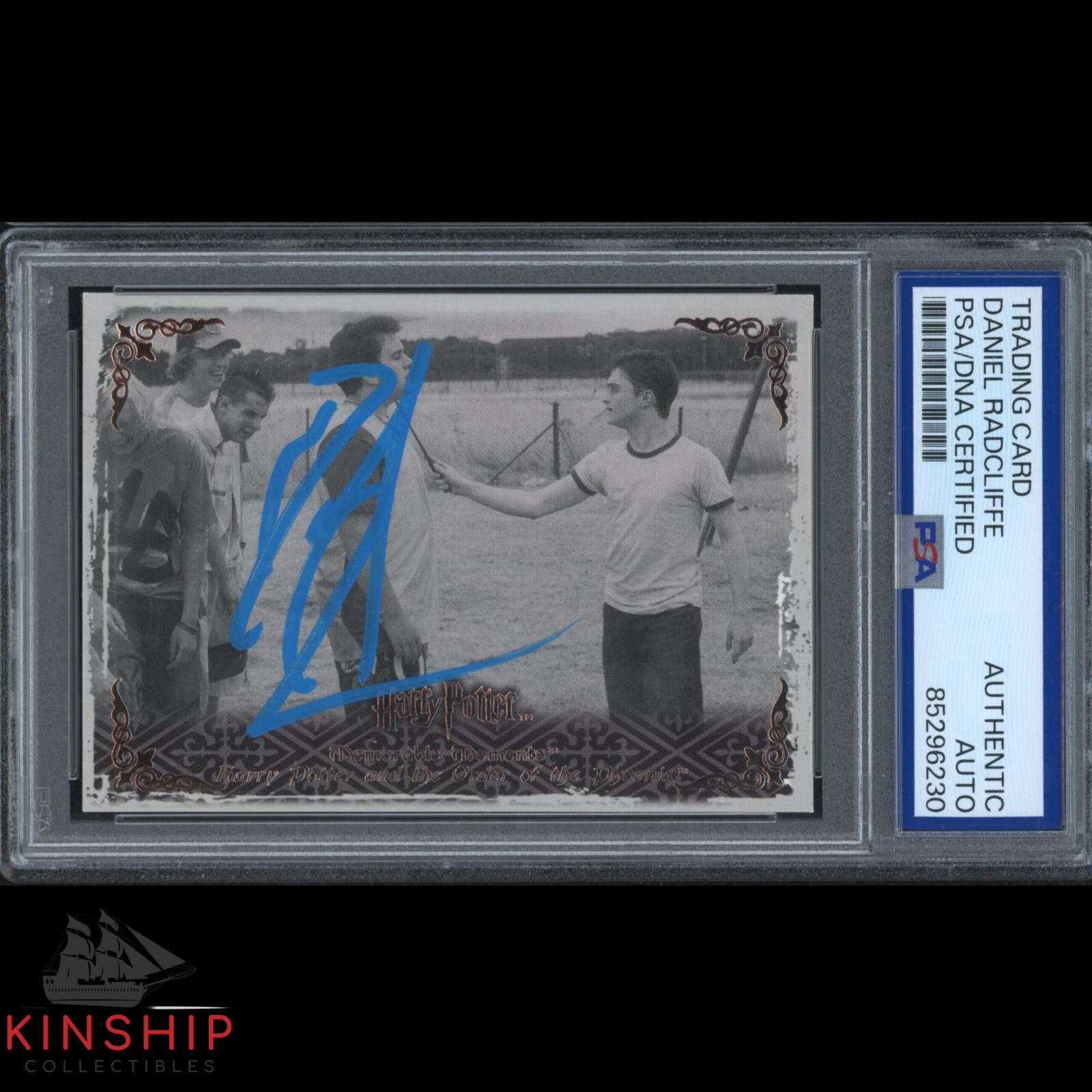 Daniel Radcliffe signed Artbox Trading Card PSA DNA Slab Harry Potter Auto C3420