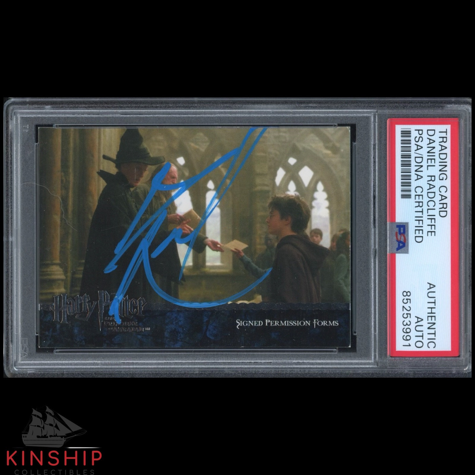 Daniel Radcliffe signed Artbox Trading Card PSA DNA Slab Harry Potter Auto C3427