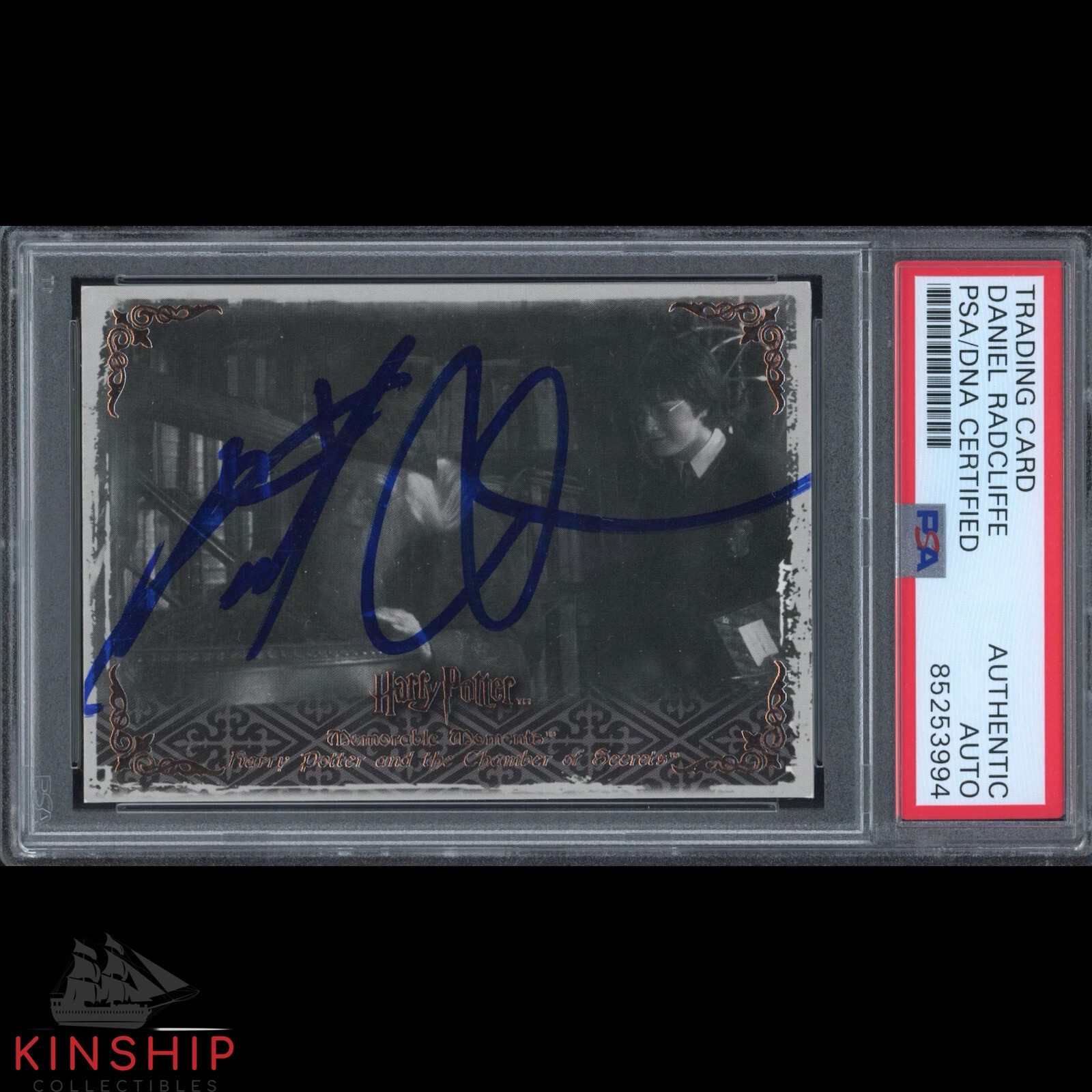 Daniel Radcliffe signed Artbox Trading Card PSA DNA Slab Harry Potter Auto C3435