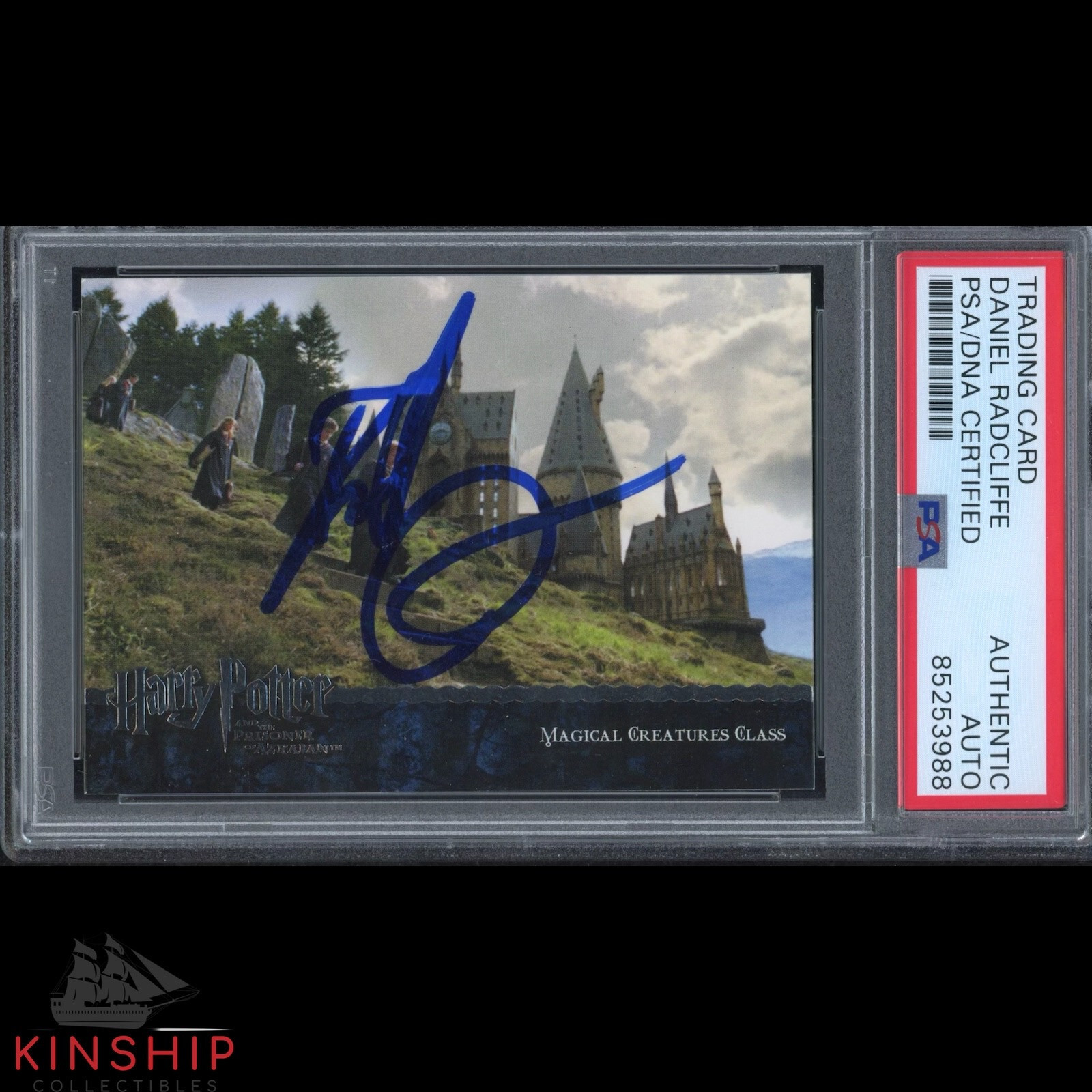 Daniel Radcliffe signed Artbox Trading Card PSA DNA Slab Harry Potter Auto C3434