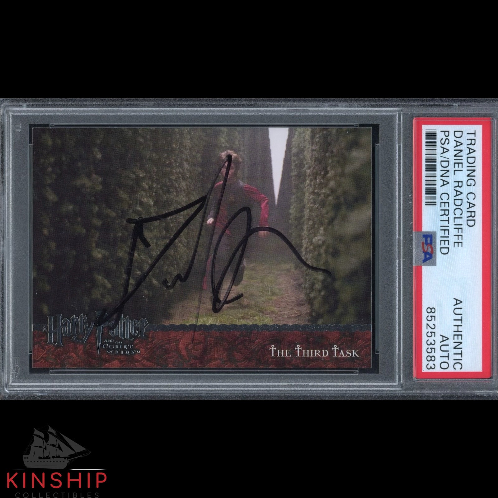 Daniel Radcliffe signed Artbox Trading Card PSA DNA Slab Harry Potter Auto C3431