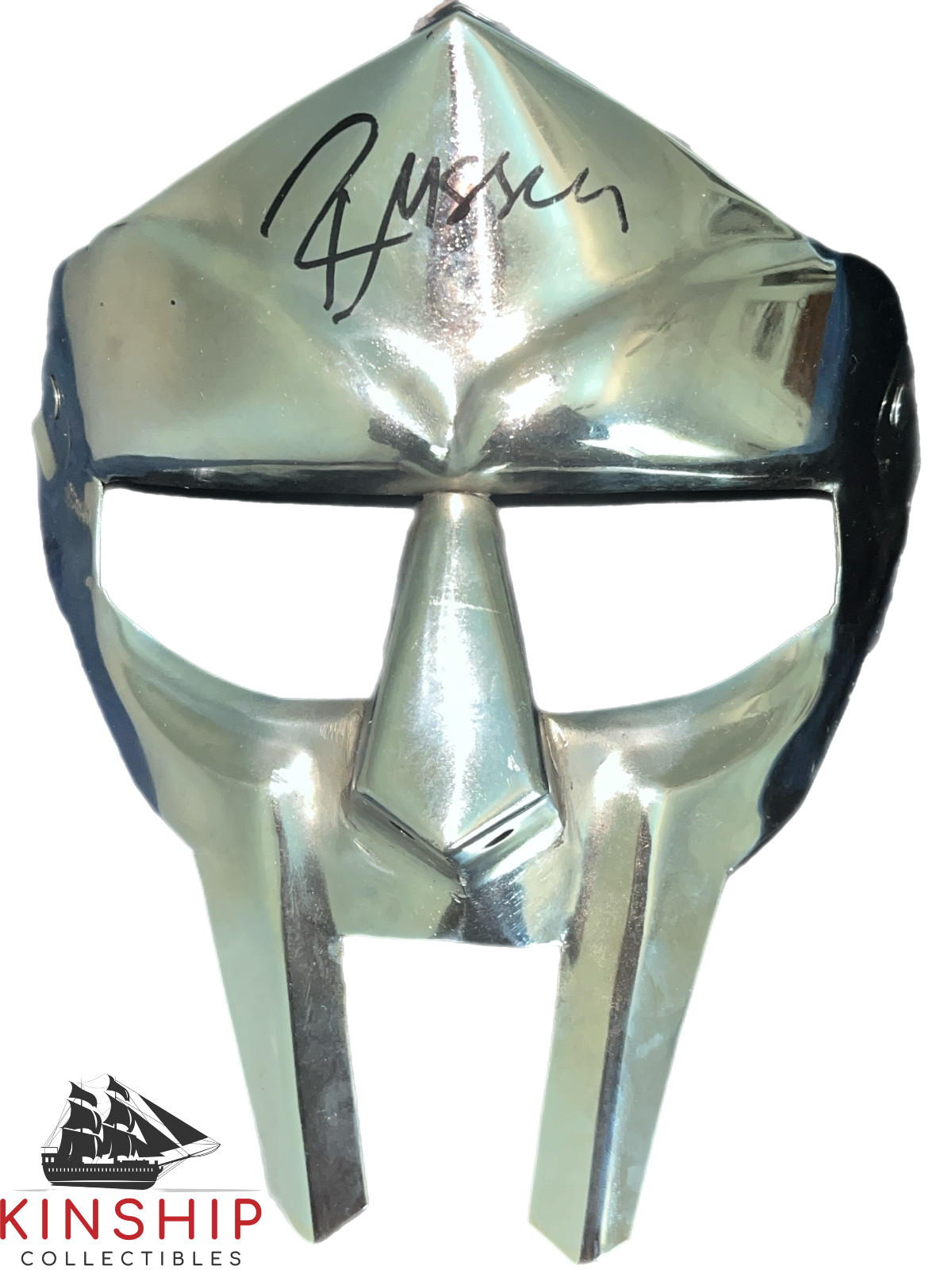 Russell Crowe signed Gladiator Helmet Mask JSA COA Rare Actor Auto Z1879