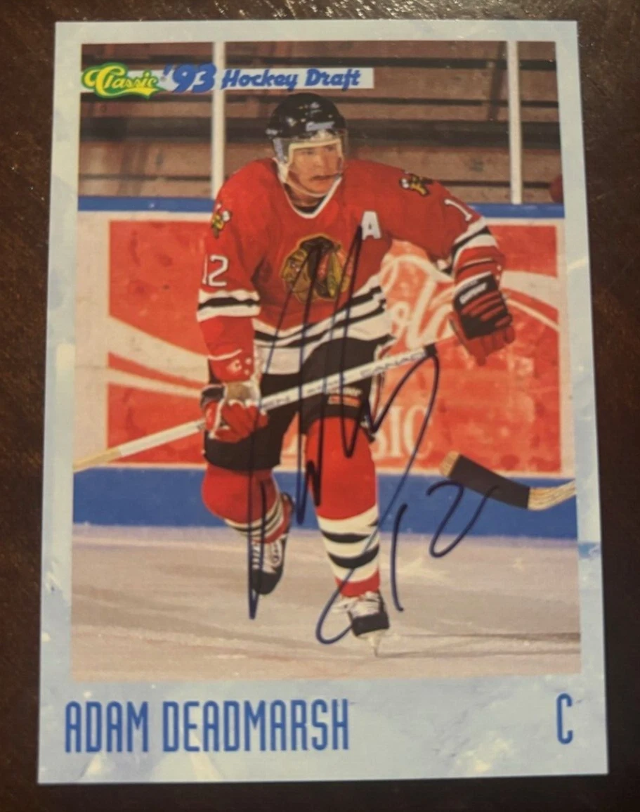 Adam Deadmarsh signed autographed #20 1993 Classic '93 Hockey Draft