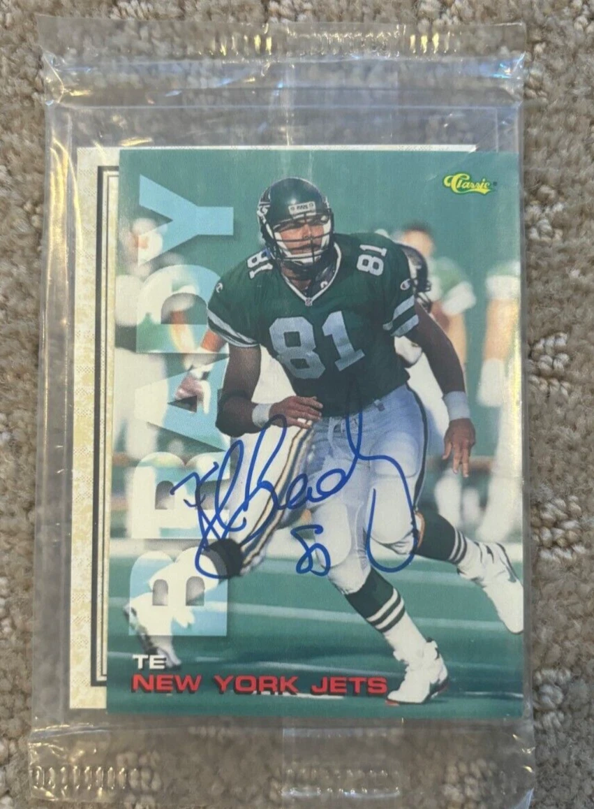 KYLE BRADY SIGNED AUTOGRAPHED 1995 CLASSIC CARD SEALED SP RAIDERS COA SP1