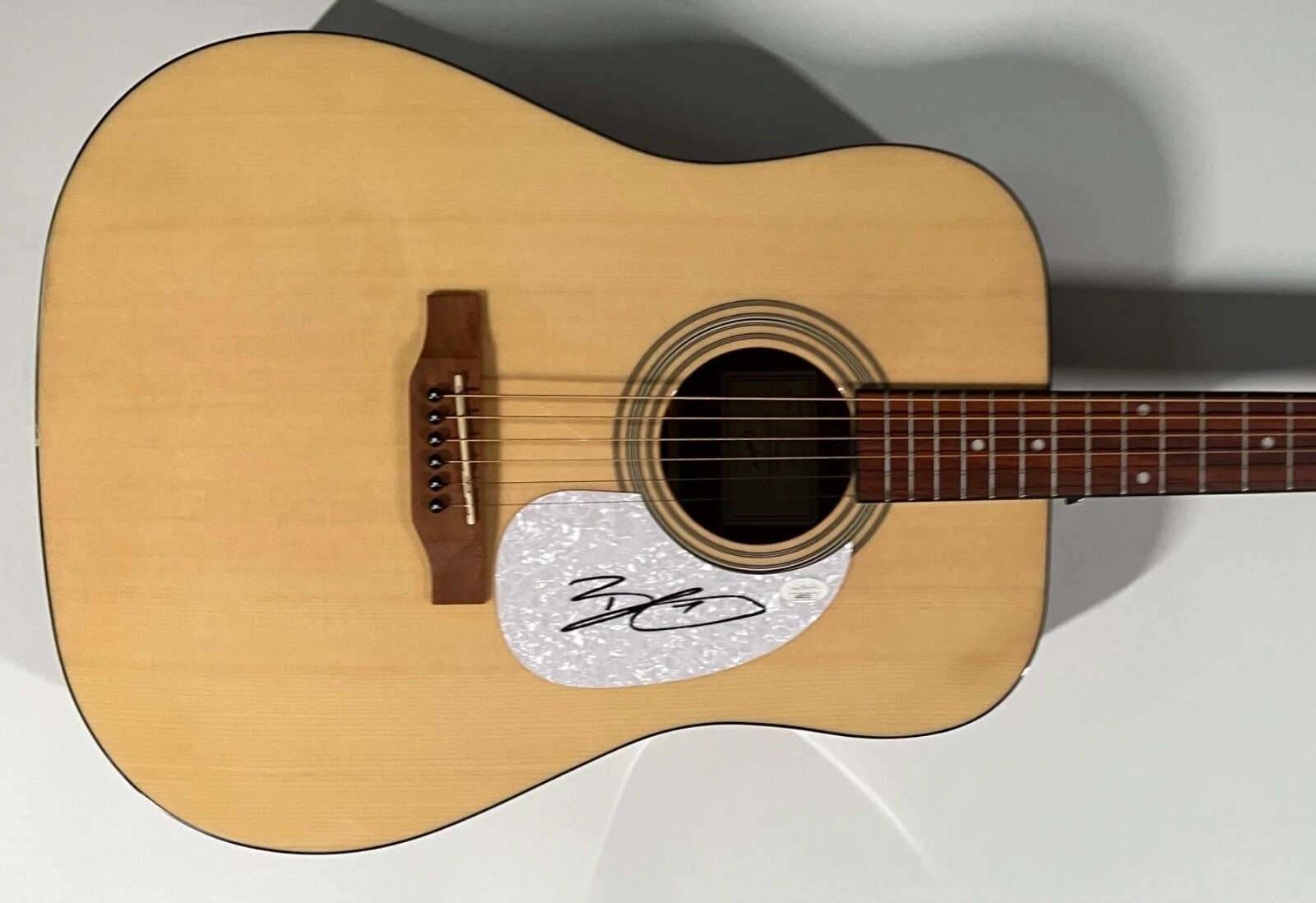 Bradley Gilbert JSA Autograph Signed Guitar Epiphone Acoustic