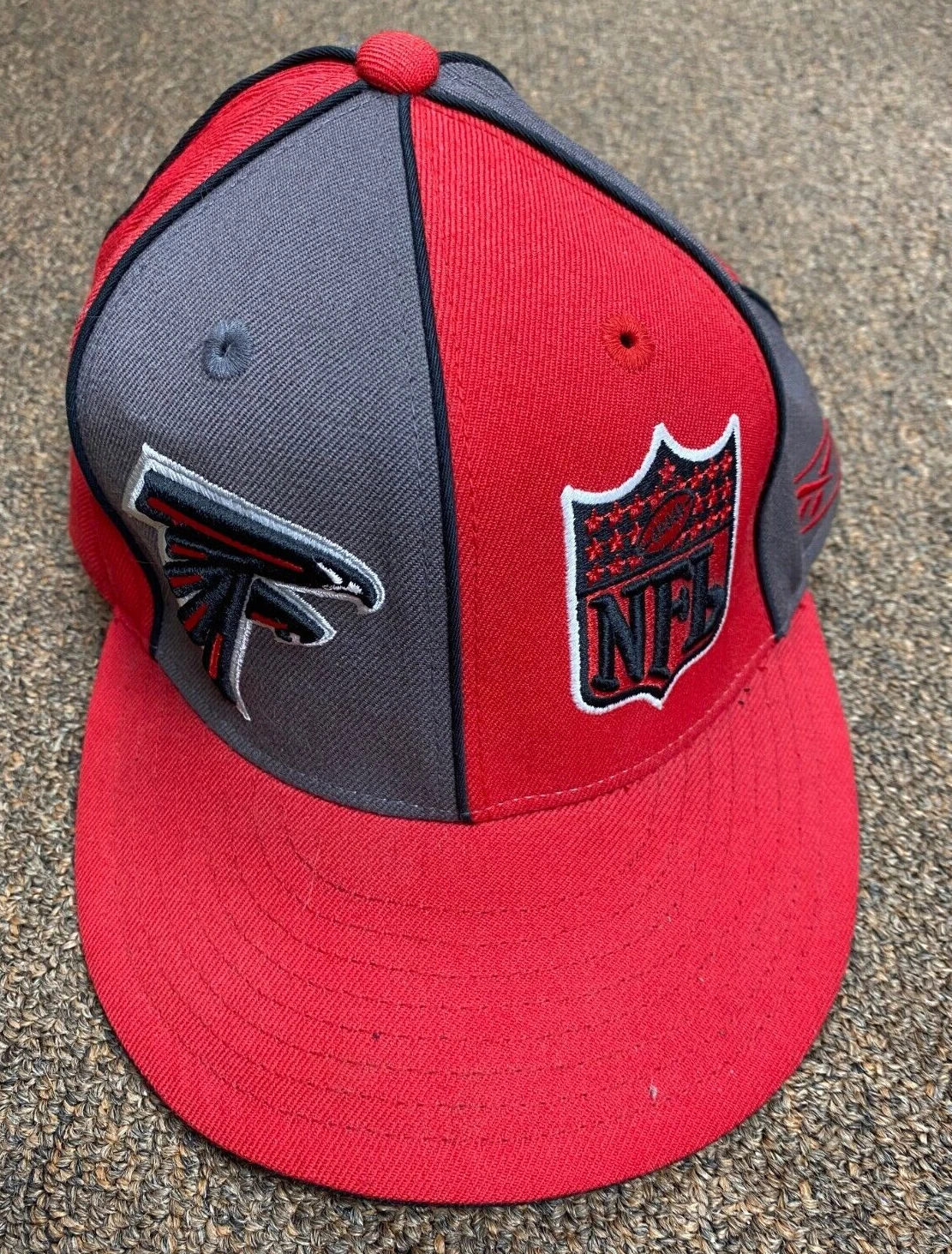 VINTAGE ATLANTA FALCONS NFL TEAM LOGO COLLECTIBLE NEW ERA HAT SIZE 7 L@@K