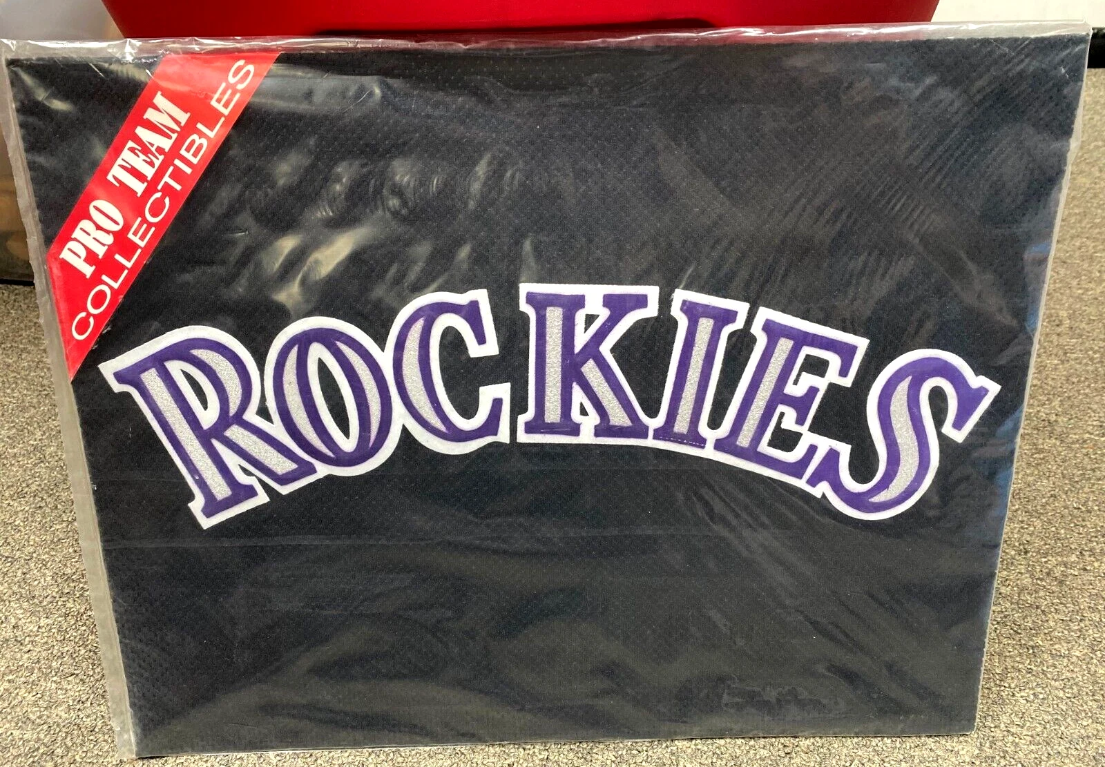PRO TEAM COLLECTIBLES MLB BASEBALL COLORADO ROCKIES AUTHENTIC TEAM UNIFORM LOGO