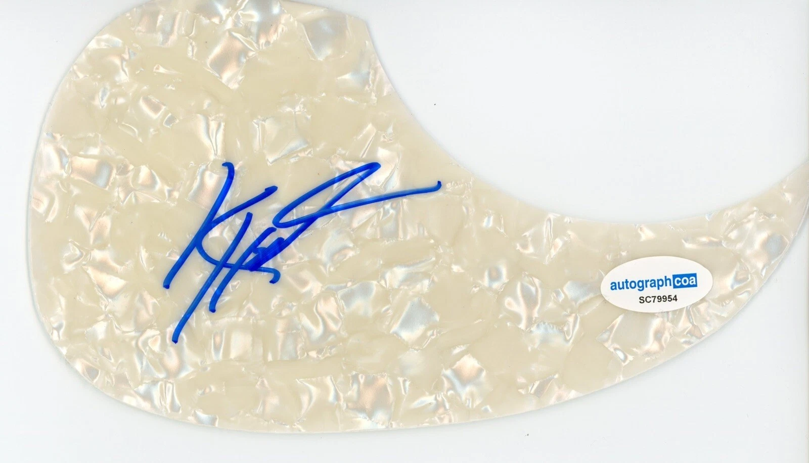 KELSEY HART SIGNED AUTOGRAPH ACOUSTIC GUITAR PICKGUARD ACOA COUNTRY LIFE WITH U