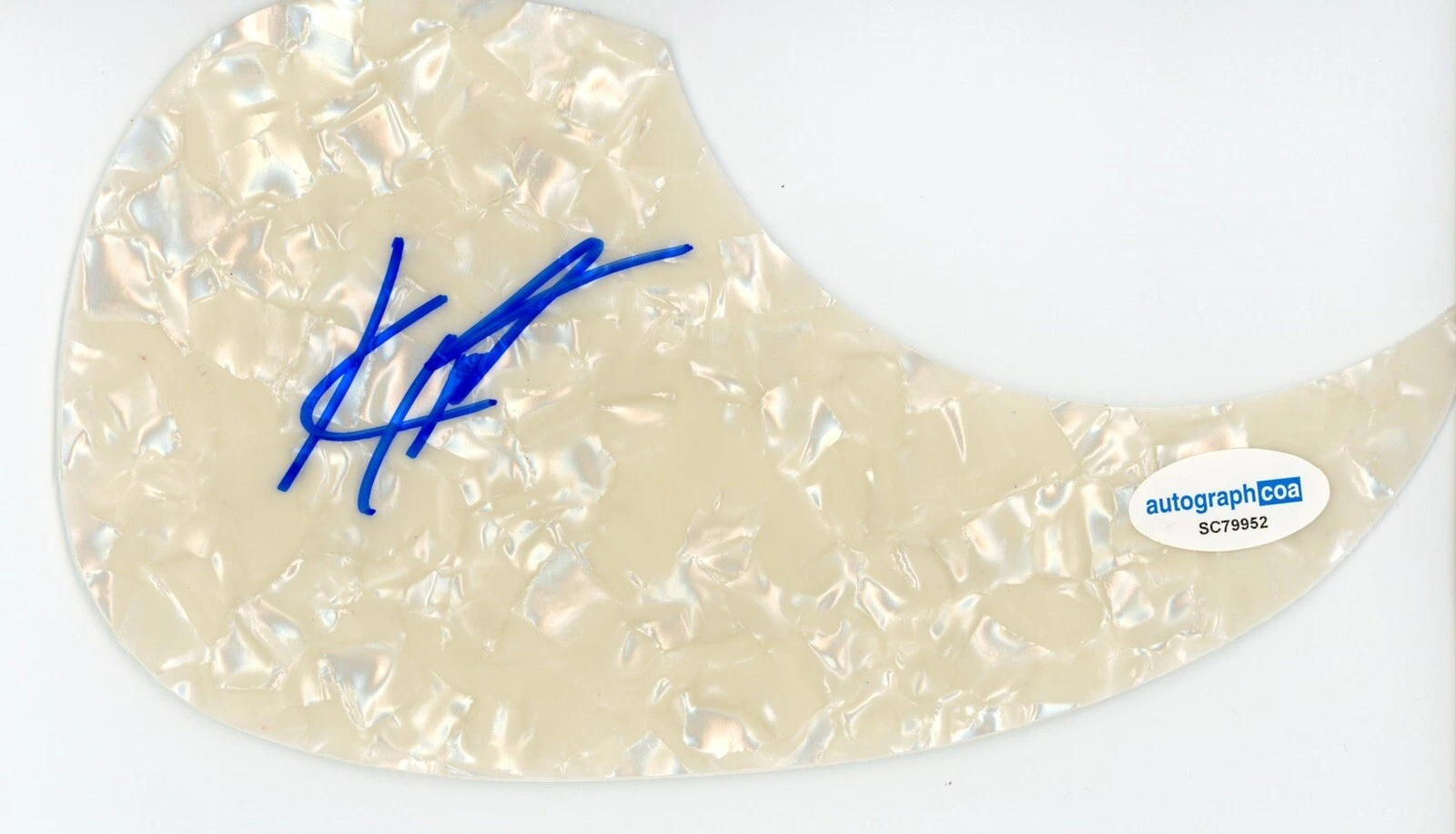 KELSEY HART SIGNED AUTOGRAPH ACOUSTIC GUITAR PICKGUARD ACOA COUNTRY LIFE WITH U