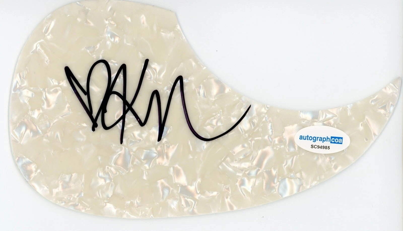 KYLIE MORGAN SIGNED AUTOGRAPH ACOUSTIC GUITAR PICKGUARD ACOA COUNTRY STAR