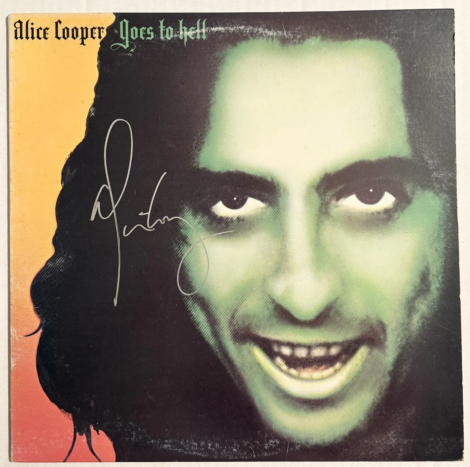 Alice Cooper Signed Autographed Goes To Hell Vinyl Album JSA COA