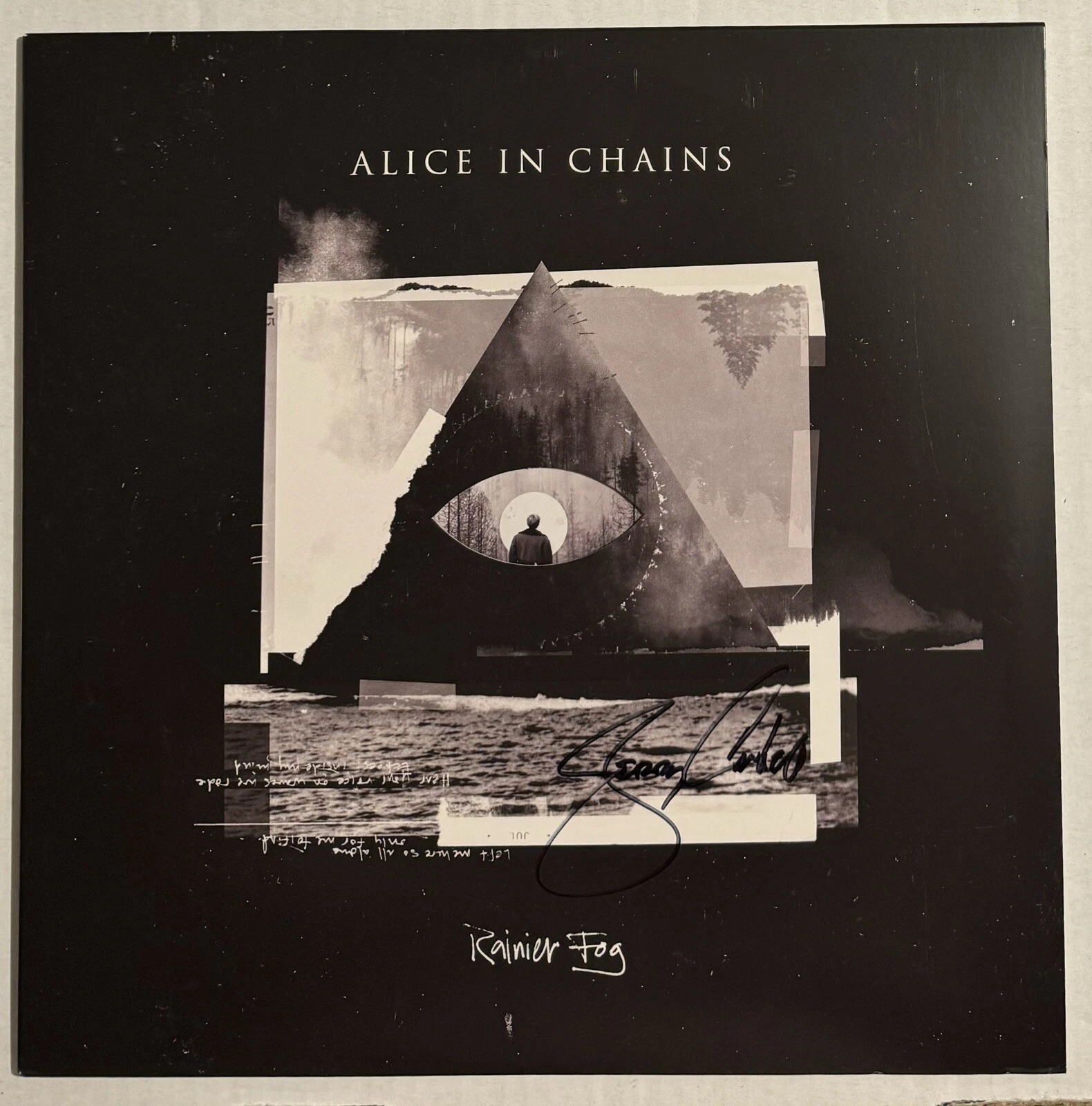 Jerry Cantrell Signed Autographed Alice In Chains Rainier Fog Vinyl JSA COA