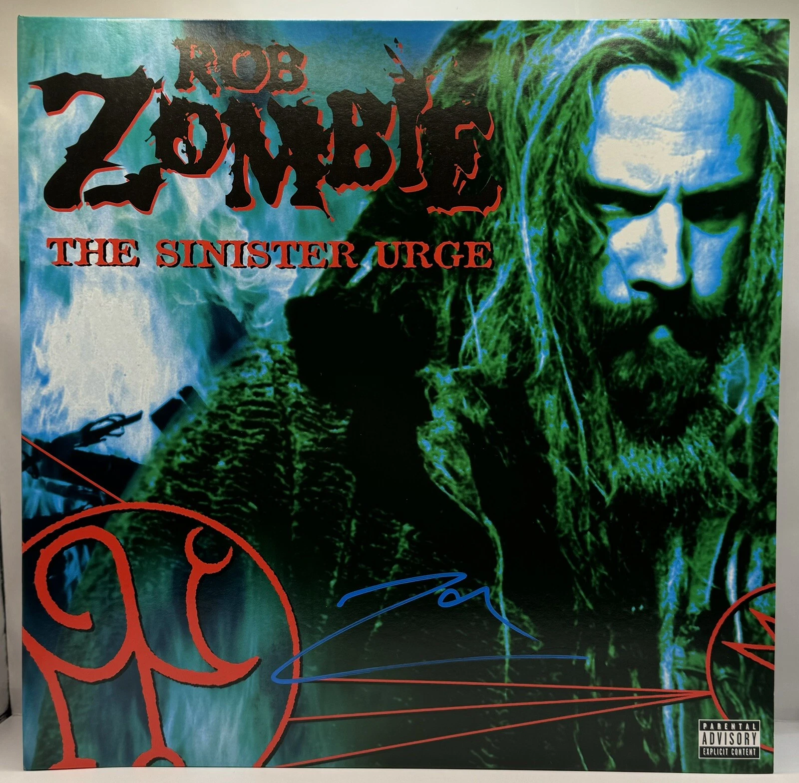 Rob Zombie Signed Autographed The Sinister Urge Vinyl Album JSA COA