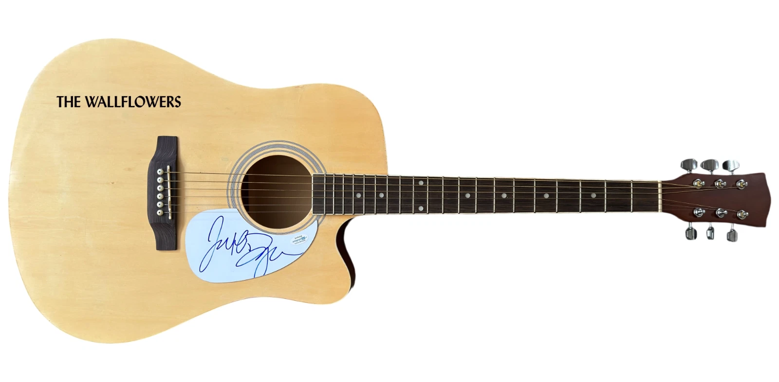 Jakob Dylan THE WALLFLOWERS Signed Autograph Full Size Acoustic Guitar ACOA COA