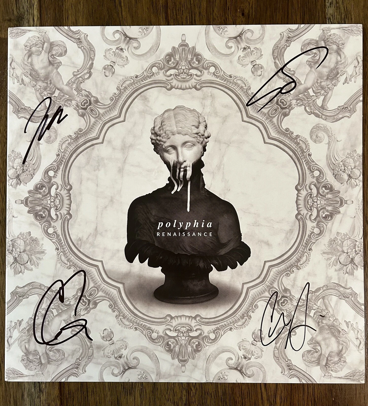 ‘POLYPHIA’ FULL BAND SIGNED VINYL ALBUM ‘RENAISSANCE’ TIM HENSON +3 COLLECTIBLE MEMORABILIA