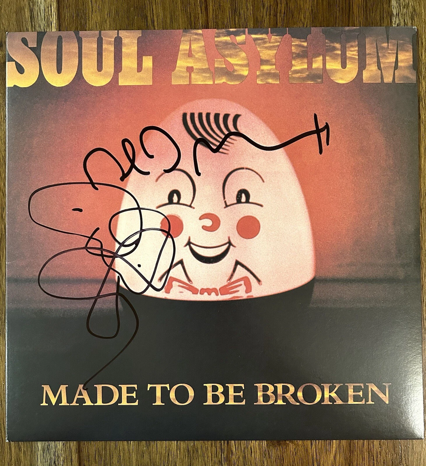 Dave Pirner & Dan Murphy ‘Soul Asylum’ Signed Vinyl ‘Made To Be Broken’