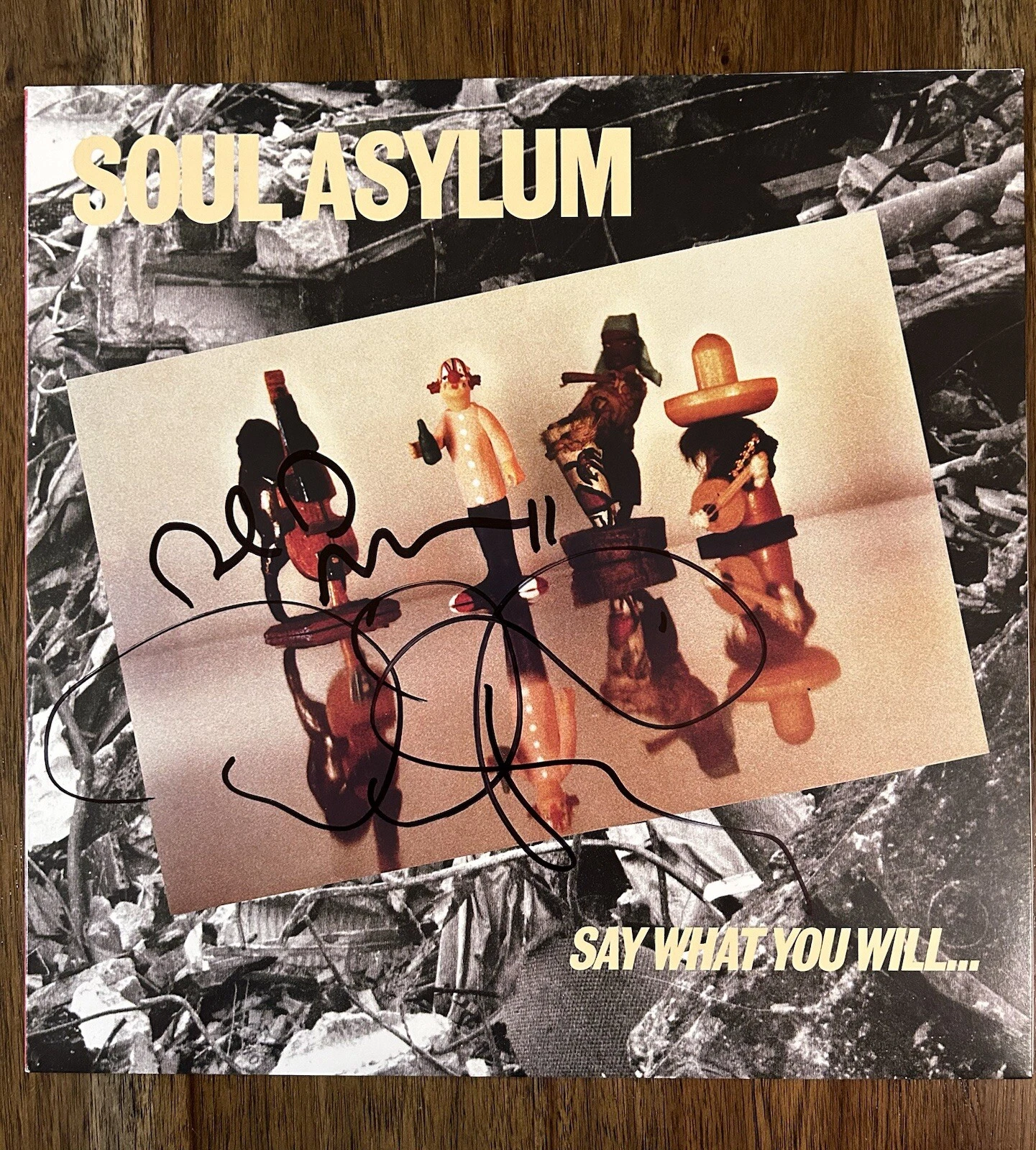 Dave Pirner & Dan Murphy ‘Soul Asylum’ Signed Vinyl ‘Say What You Will’