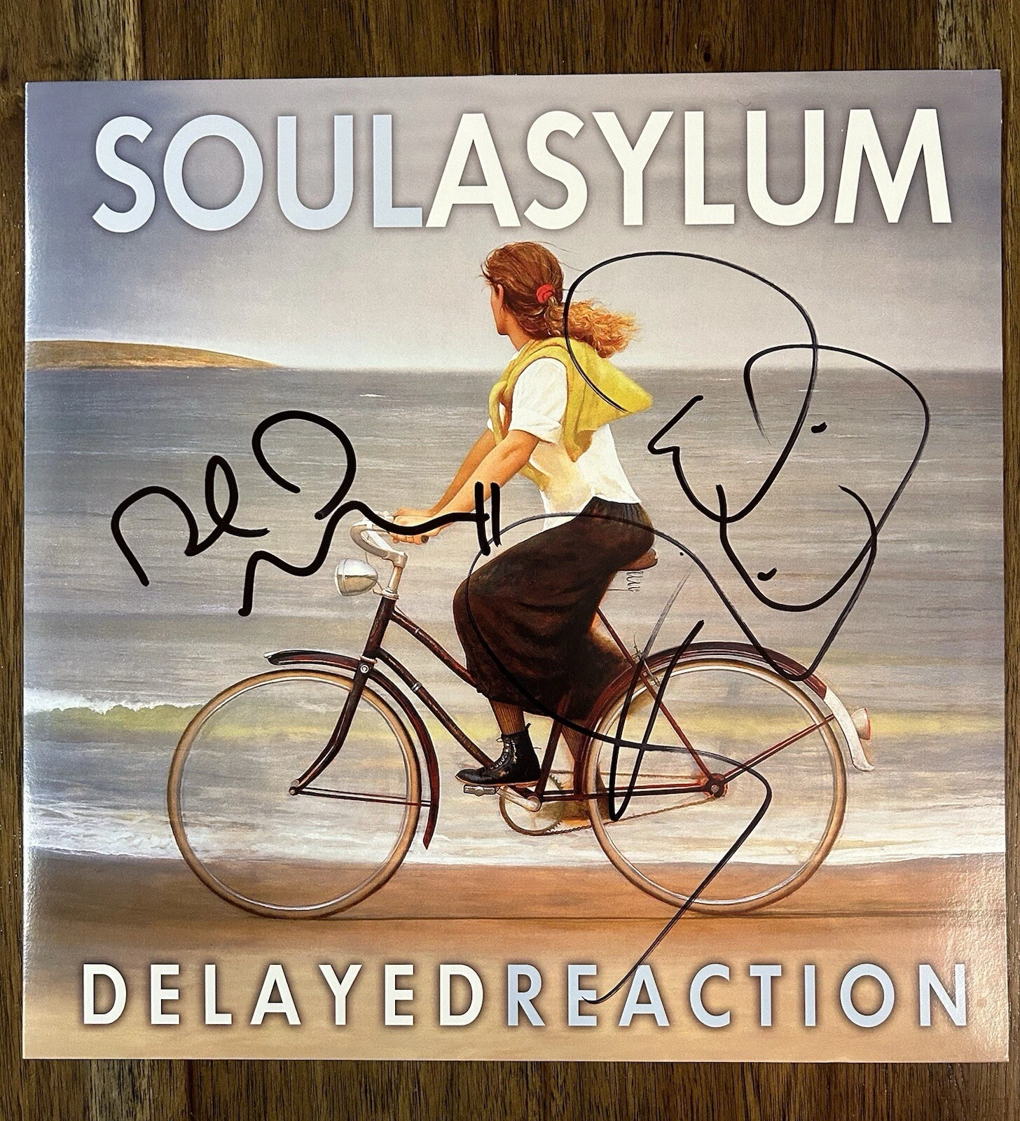 Dave Pirner & Dan Murphy ‘Soul Asylum’ Signed Vinyl ‘Delayed Reaction’ Album