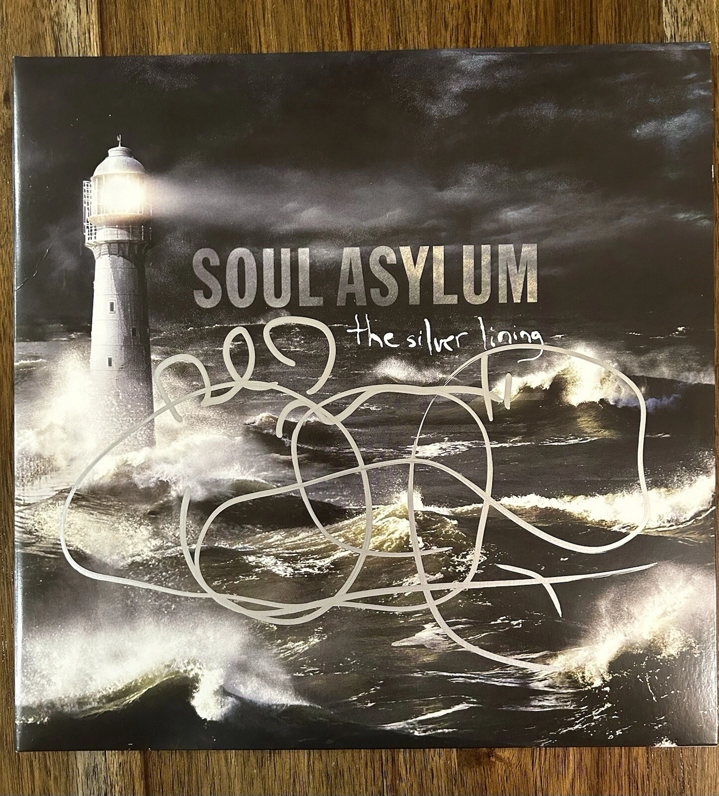 Dave Pirner & Dan Murphy ‘Soul Asylum’ Signed Vinyl ‘The Silver Lining’ Album