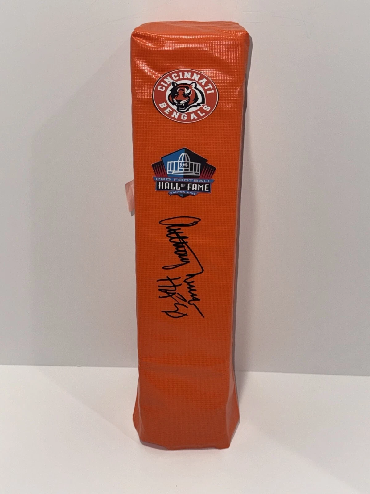 ANTHONY MUNOZ SIGNED TOUCHDOWN PYLON CINCINNATI BENGALS FOOTBALL HOF