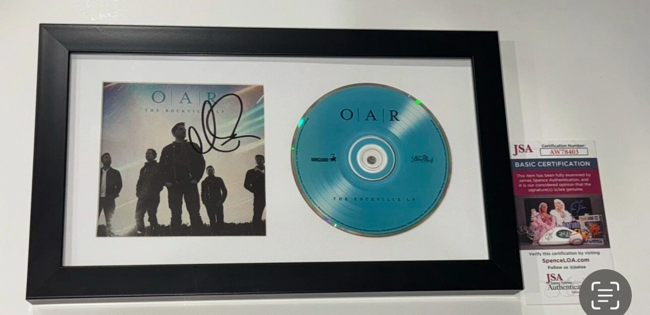 MARC ROBERGE SIGNED FRAMED THE ROCKVILLE LP CD O.A.R. AUTOGRAPHED JSA COA