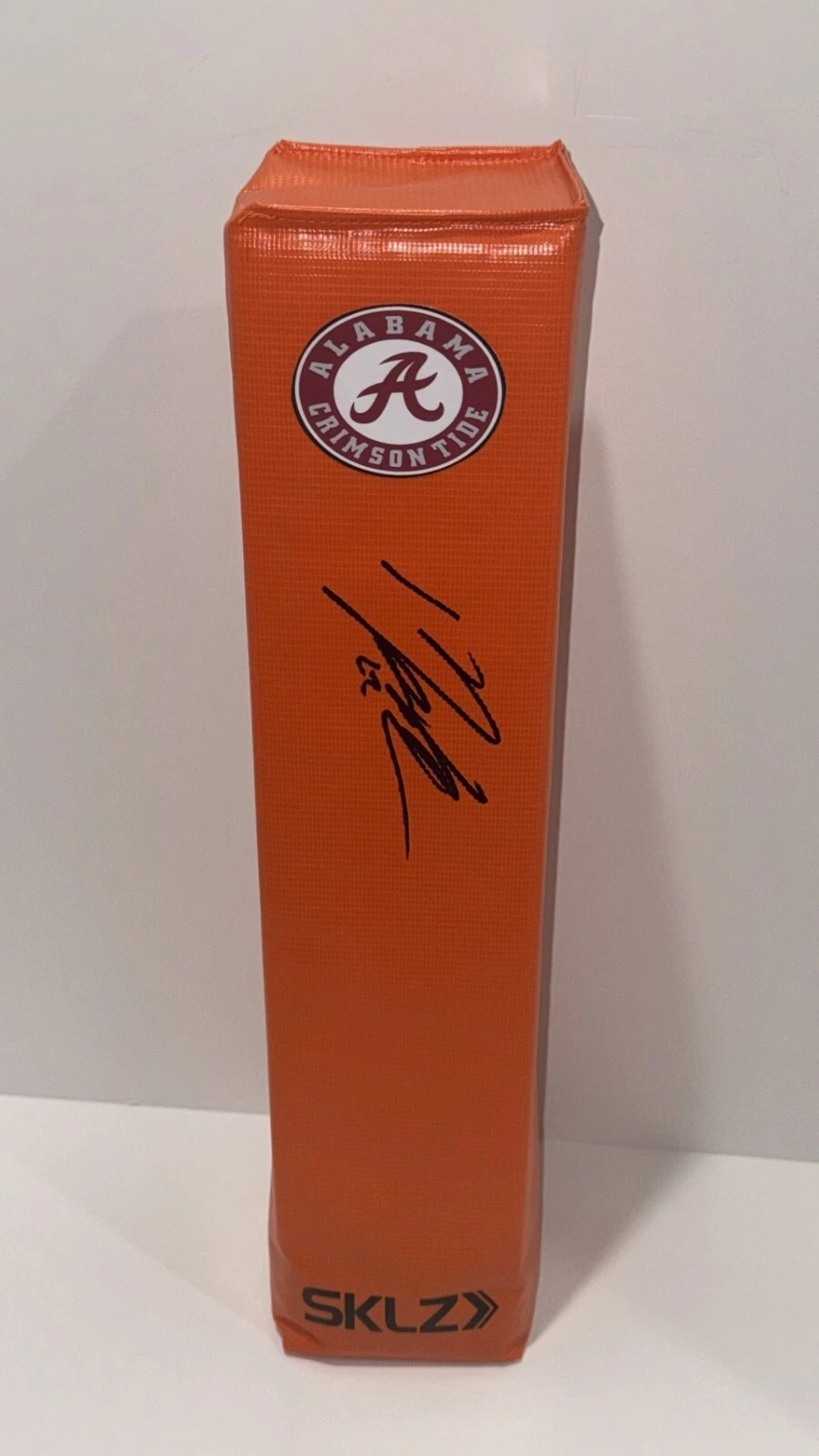 MARK INGRAM SIGNED TOUCHDOWN PYLON ALABAMA CRIMSON TIDE BCS CHAMPIONS FOOTBALL