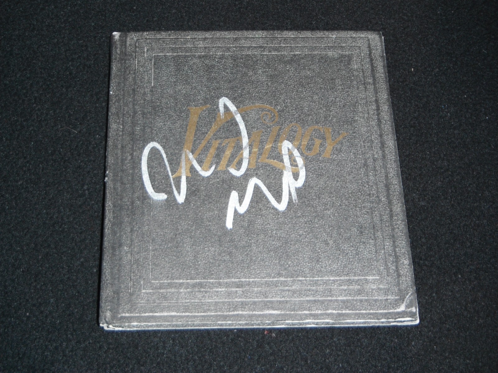 PEARL JAM MIKE MCCREADY SIGNED VITALOGY CD COVER