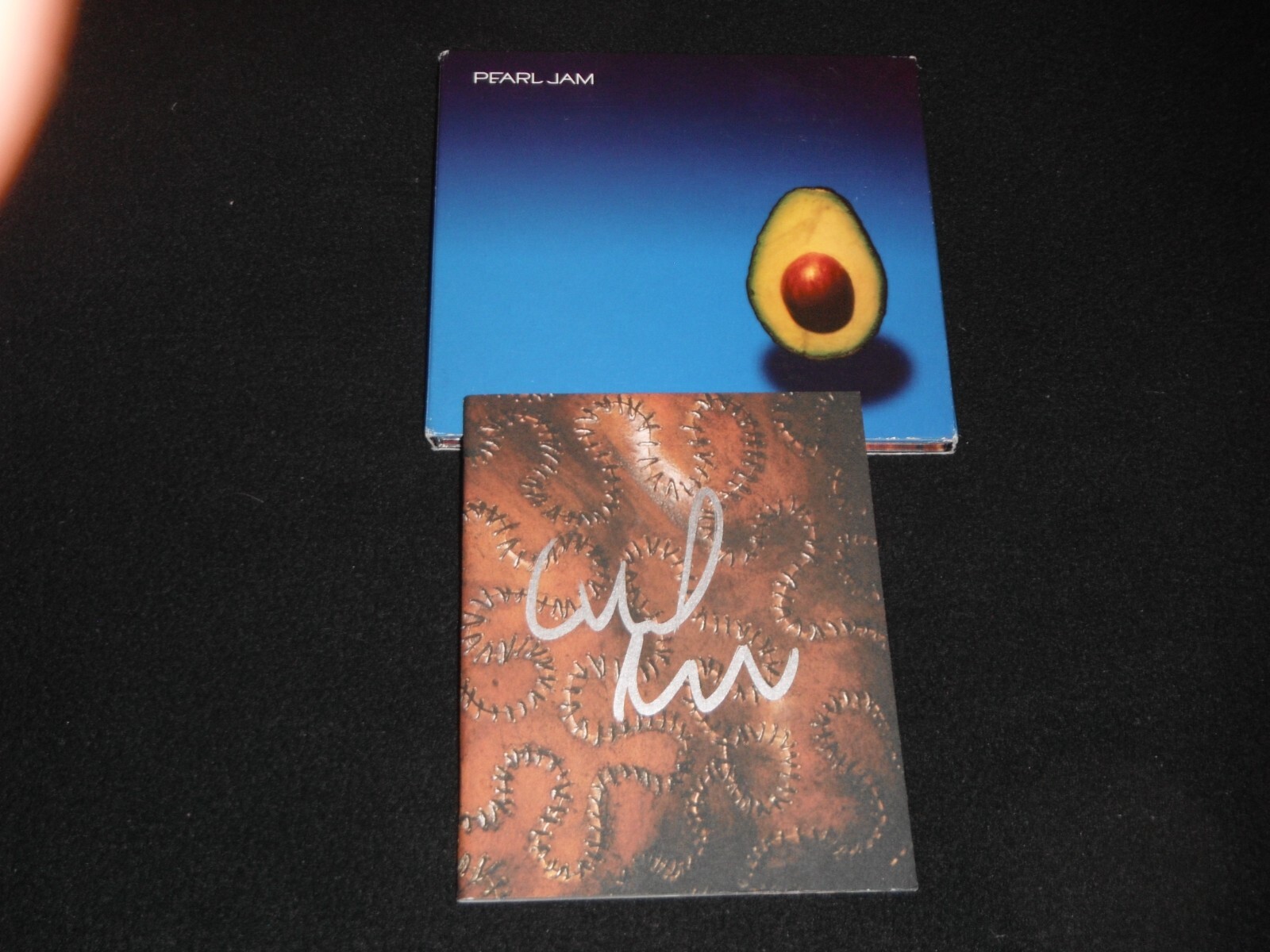 PEARL JAM MIKE MCCREADY SIGNED PEARL JAM CD COVER