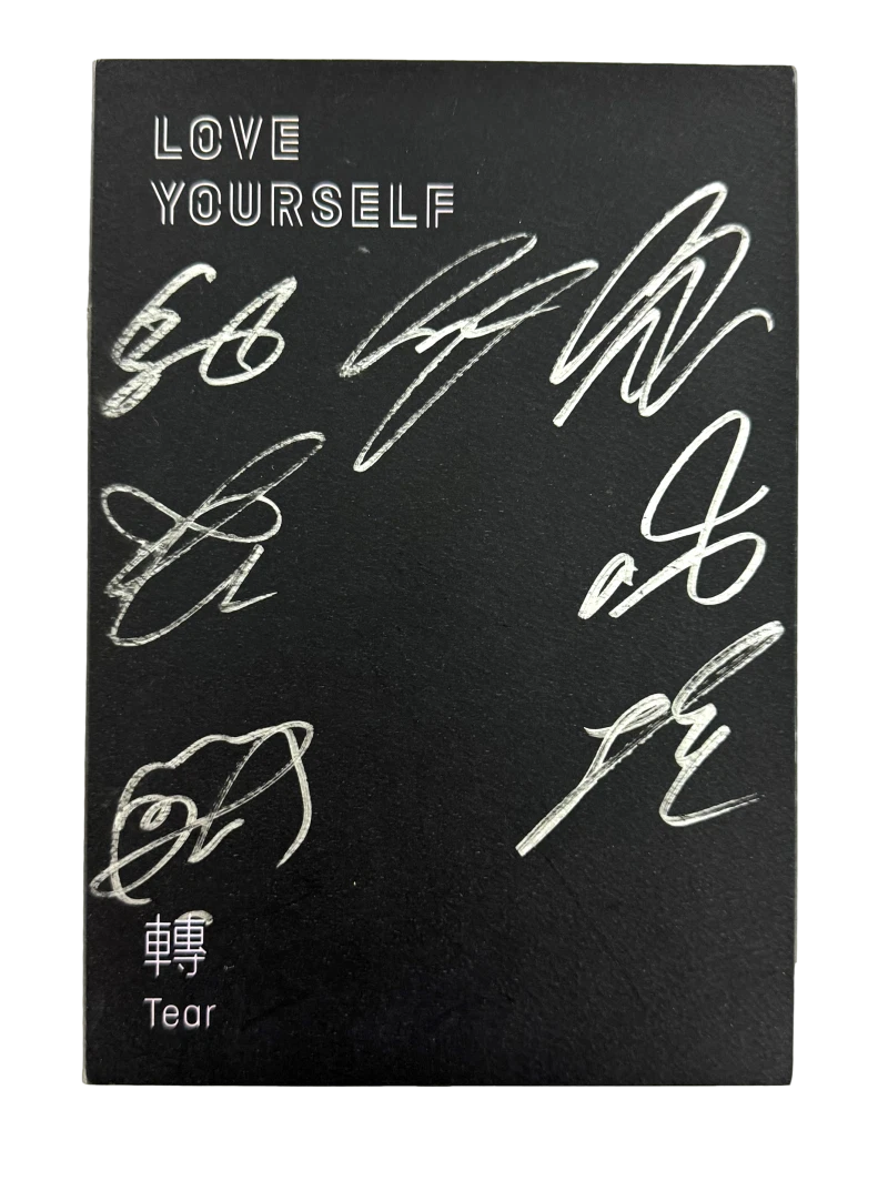 BTS Bangtan Boys Signed Autograph Love Yourself Tear CD Set - Jungook w/ Beckett