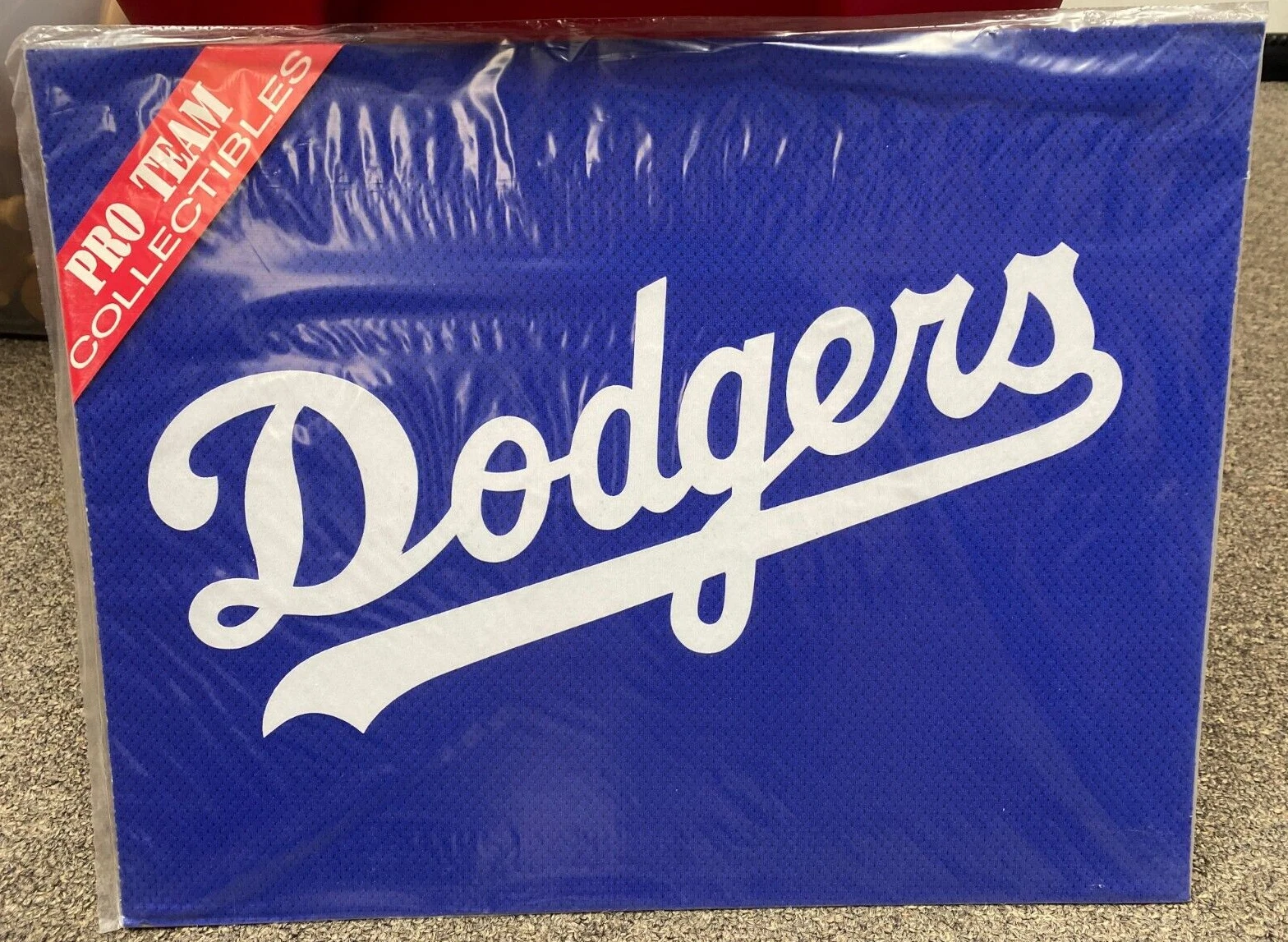 PRO TEAM COLLECTIBLES BASEBALL LOS ANGELES DODGERS AUTHENTIC TEAM UNIFORM LOGO