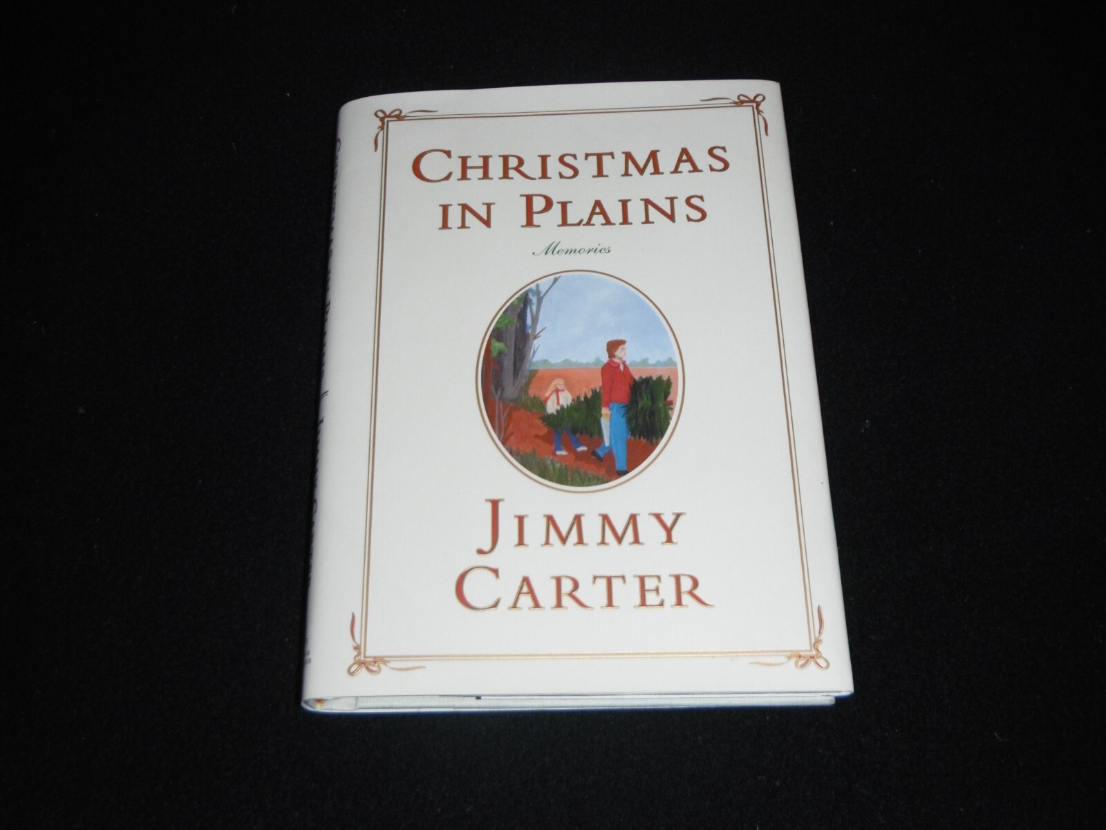 JIMMY CARTER SIGNED CHRISTMAS IN PLAINS BOOK