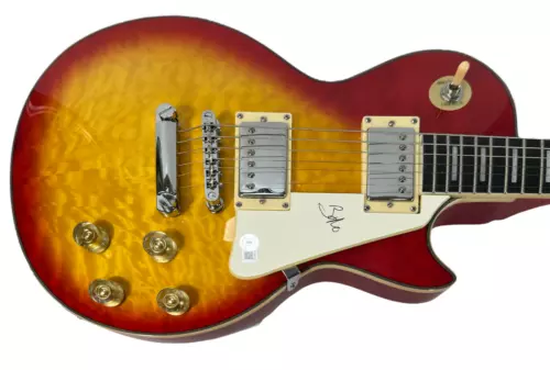 BONO SIGNED AUTOGRAPH ELECTRIC GUITAR U2 BAND LEAD SINGER BECKETT COA COLLECTIBLE MEMORABILIA