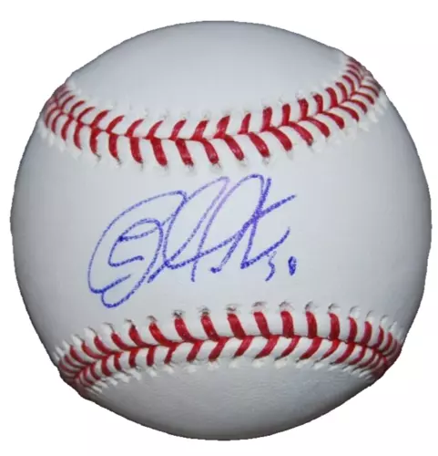 CHARLIE MORTON SIGNED (ATLANTA BRAVES) MAJOR LEAGUE OML BASEBALL BECKETT BP01675 COLLECTIBLE MEMORABILIA